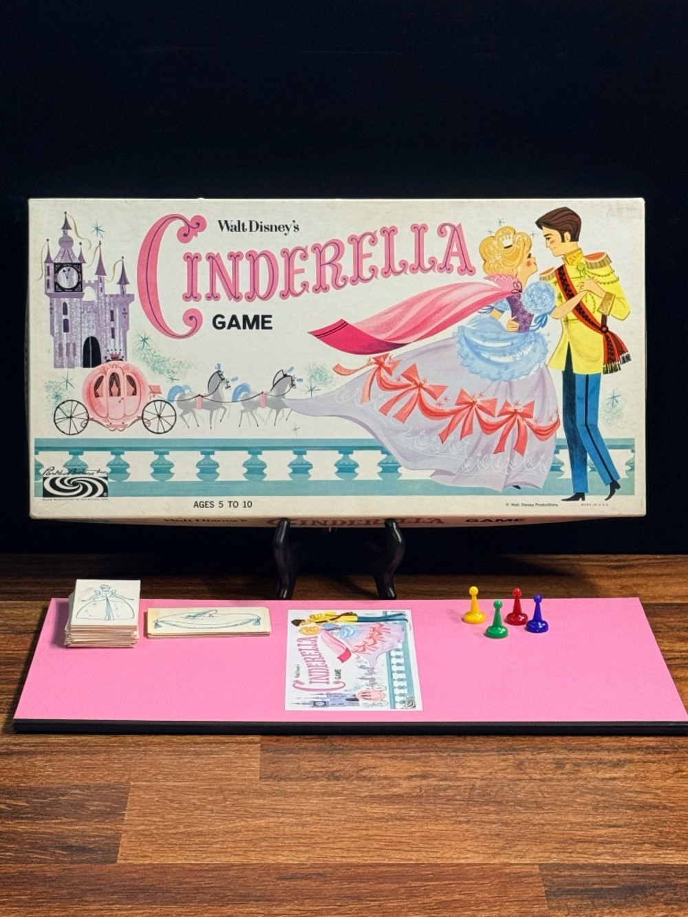 PARKER BROTHERS, INC. 1965 Walt Disney’s Cinderella Game